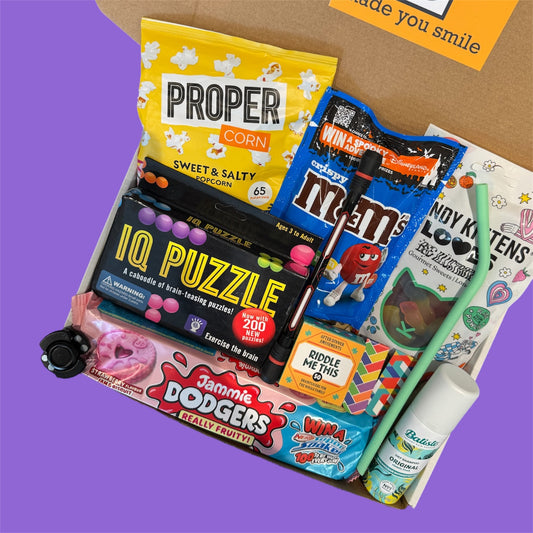 Revision Survival Kit – Student Exam Stress Relief Gift Box (18+)