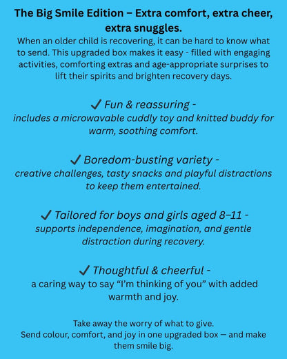 Children's Care Package - Ages 8 - 11 - Big Smile Edition