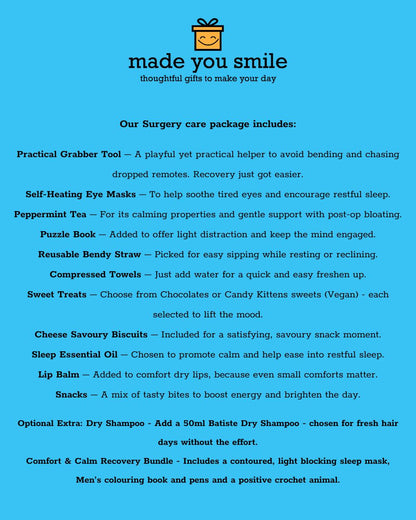Men’s Surgery Recovery Care Package