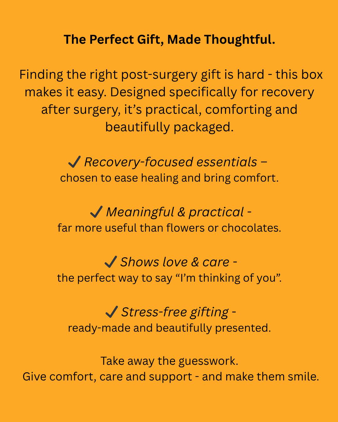 Surgery Recovery Care Package