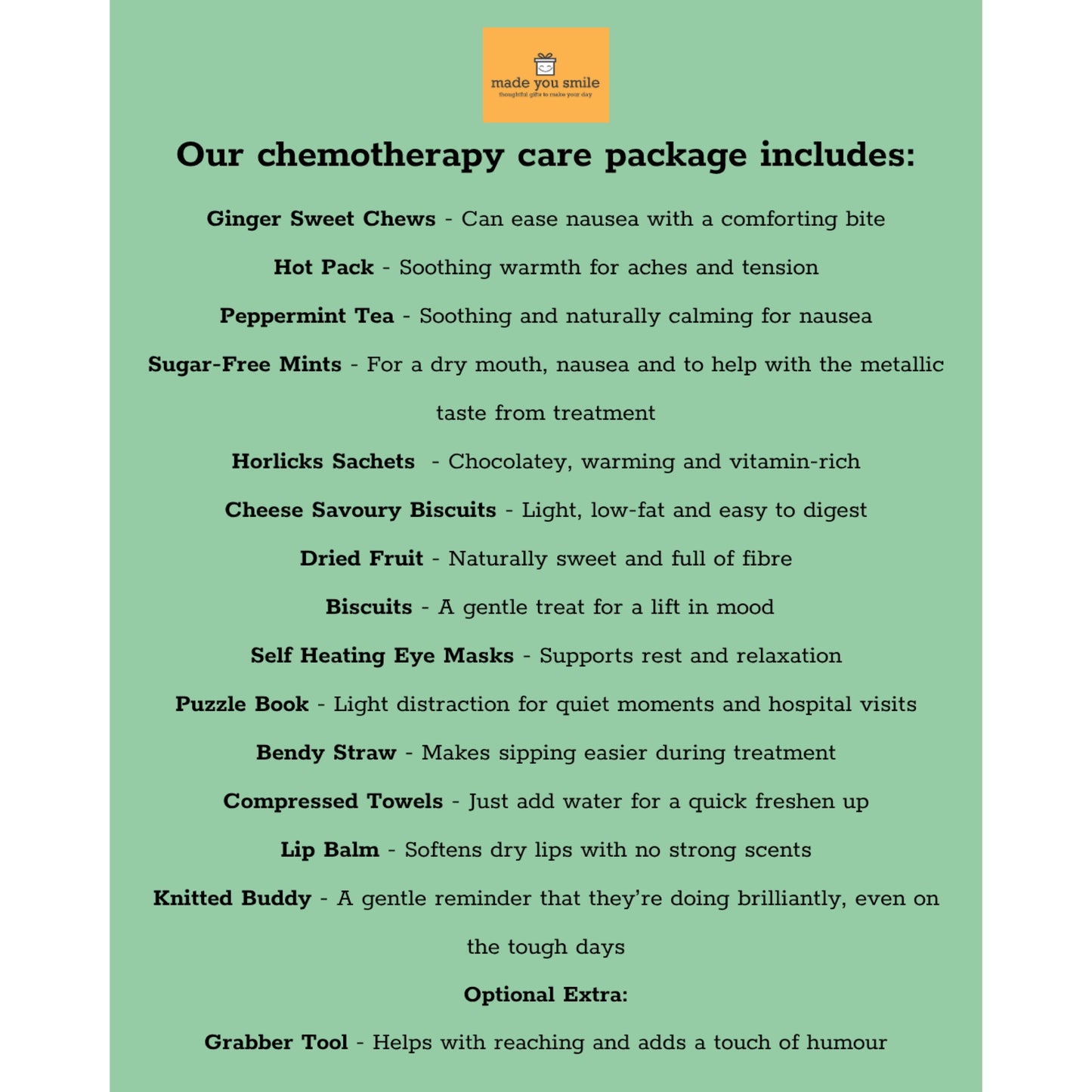Chemotherapy Care Package