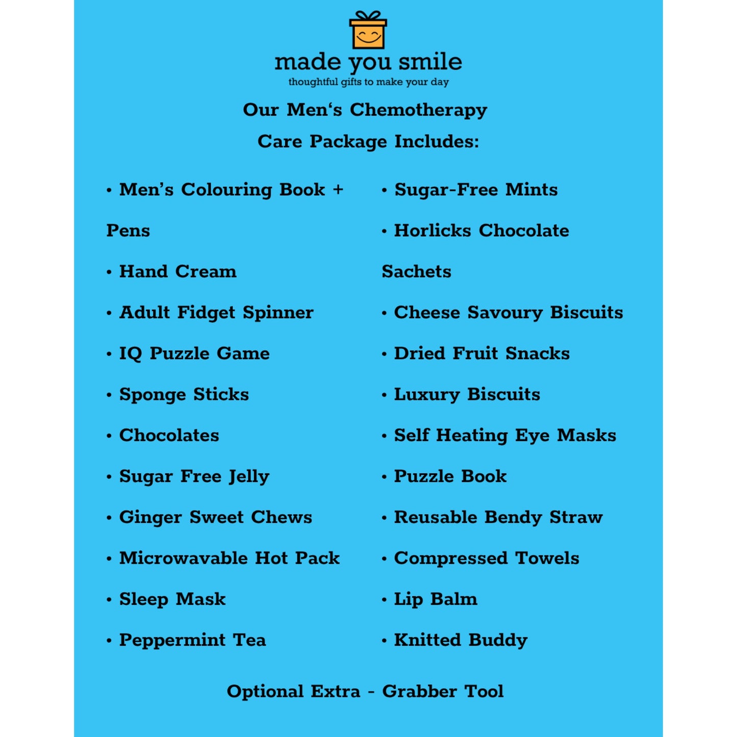 Men's Chemotherapy Care Package