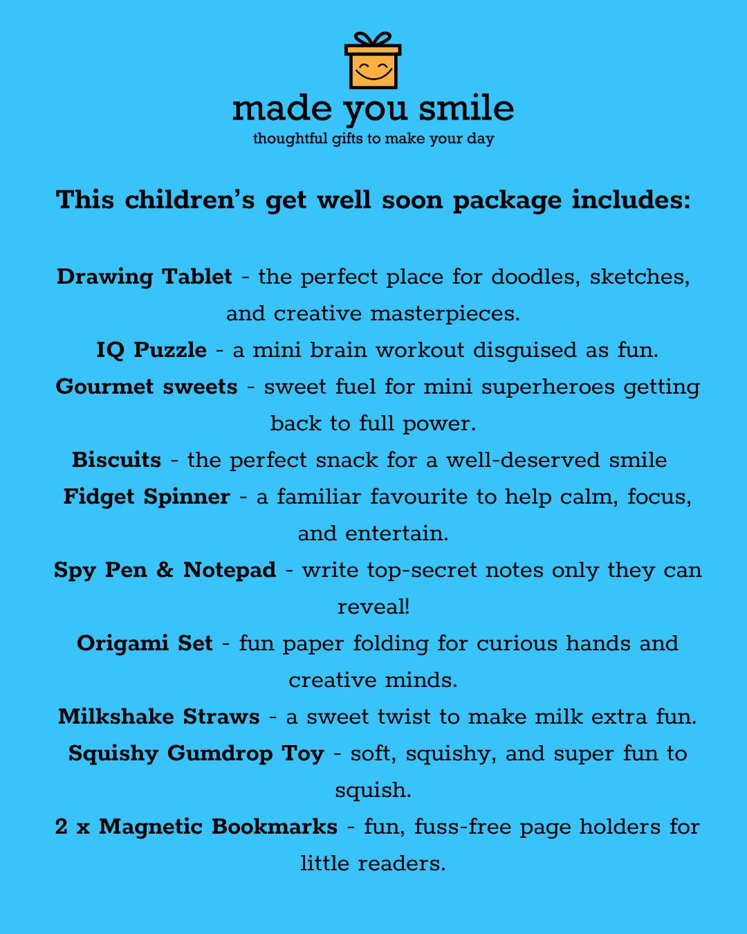 Children’s Get Well Soon Care Package - Ages 5-8