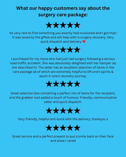 Men’s Surgery Recovery Care Package